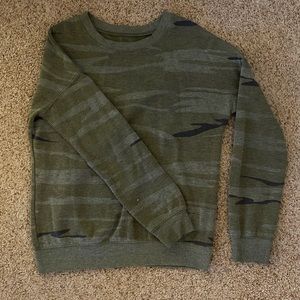 Zoe + Liv Camouflage Crewneck